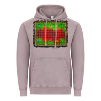 Vintage Zinc christmas lights background Vintage Hoodie - AdoDesignShop