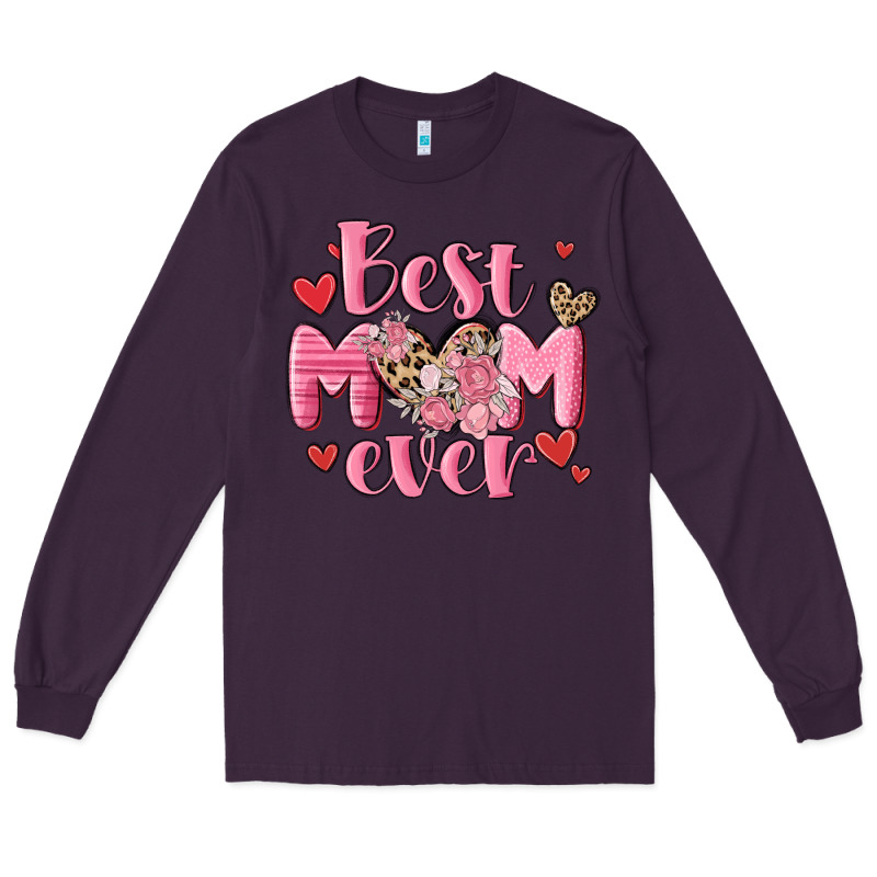 Best Mom Ever Long Sleeve Tee by MaliasSmallBusiness | Teevron