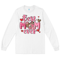 White best mom ever Long Sleeve Tee - MaliasSmallBusiness