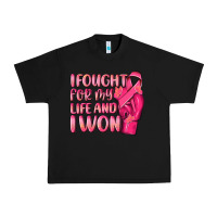 Black i fought for my life and i won Urban Heavy Tee - NancyCooperArtShop