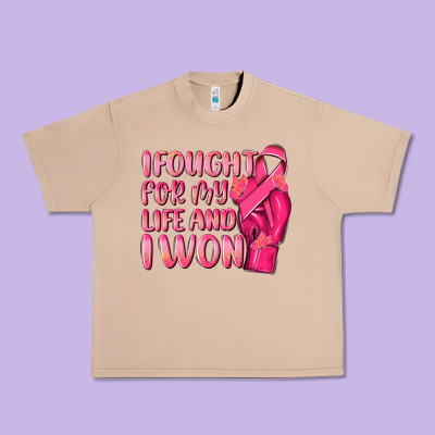 I Fought For My Life And I Won Urban Heavy Tee Designed By Nancycooperartshop