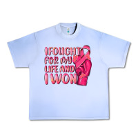 Grape Ice i fought for my life and i won Urban Heavy Tee - NancyCooperArtShop