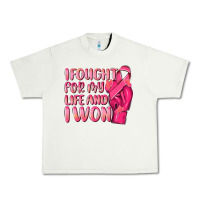 Pistachio i fought for my life and i won Urban Heavy Tee - NancyCooperArtShop