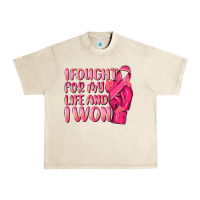 Sandshell i fought for my life and i won Urban Heavy Tee - NancyCooperArtShop