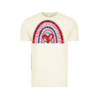 Vintage Arctic valentine's day rainbow Vintage Tee - BarkalooDesign