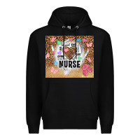 Black nurrse tumbler tbs Premium Hoodie - TumblerDesignByShophia