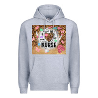 Heather Grey nurrse tumbler tbs Premium Hoodie - TumblerDesignByShophia