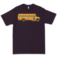 Plum school bus Premium Tee - FaDigitalArtStudio