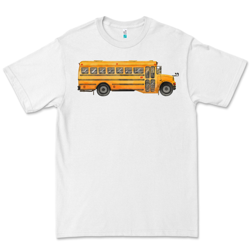 School Bus Premium Tee by FaDigitalArtStudio | Teevron
