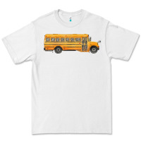 White school bus Premium Tee - FaDigitalArtStudio