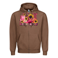 Chestnut tackle cancer Zipper Hoodie - LillyAllenDesigns