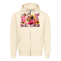 Tackle Cancer Zipper Hoodie | Teevron