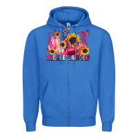 True Royal tackle cancer Zipper Hoodie - LillyAllenDesigns
