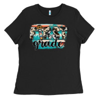 Black first grade Ladies Tee - JahusDesignShop