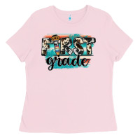 Bubblegum Pink first grade Ladies Tee - JahusDesignShop