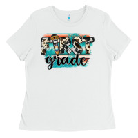 White first grade Ladies Tee - JahusDesignShop