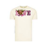Vintage Arctic valentine's day love highland cow Vintage Tee - BarkalooDesign