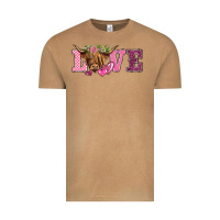 Vintage Camel valentine's day love highland cow Vintage Tee - BarkalooDesign
