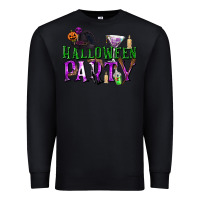 Black Halloween Party Premium Sweatshirt - texasbilliewilder