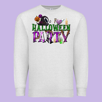 Halloween Party Premium Sweatshirt Designed By Texasbilliewilder