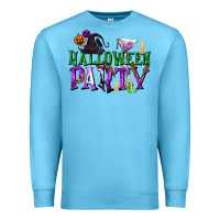 Ocean Blue Halloween Party Premium Sweatshirt - texasbilliewilder