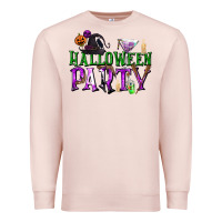 Pale Pink Halloween Party Premium Sweatshirt - texasbilliewilder