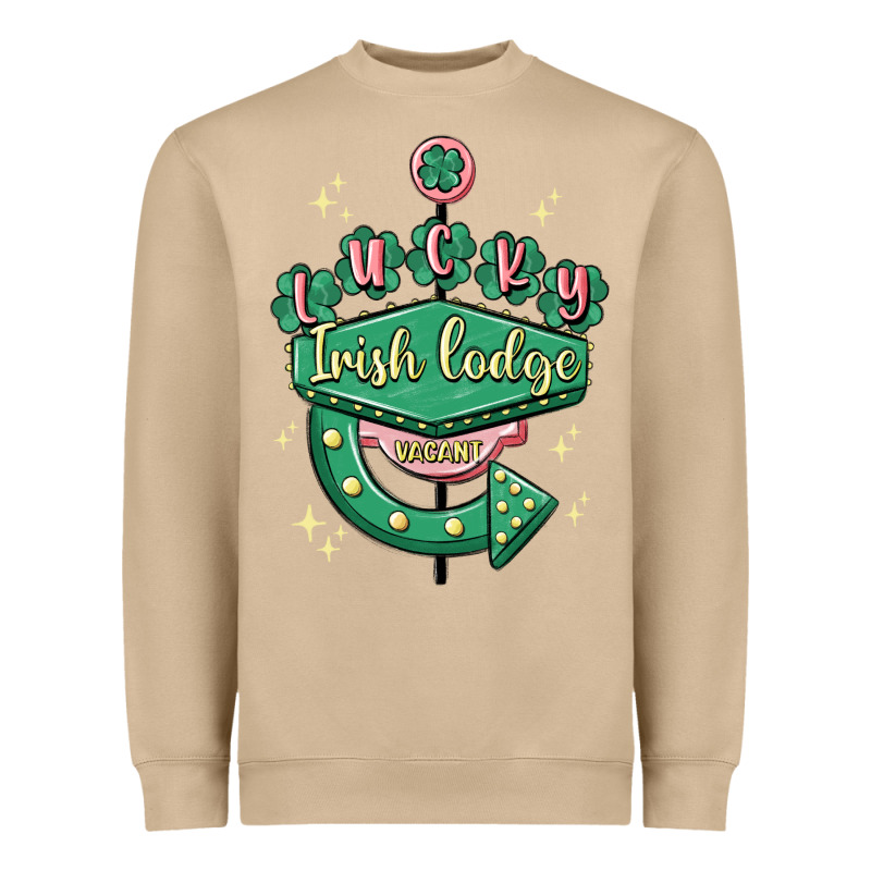 Irish Lodge Vacant Heavyweight Sweatshirt by MaliasSmallBusiness | Teevron