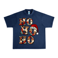 Navy ho ho ho western christmas Urban Heavy Tee - Jasminsmagicworld