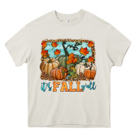Cream it's fall y'all Heavy Core Tee - HRA Design Shop