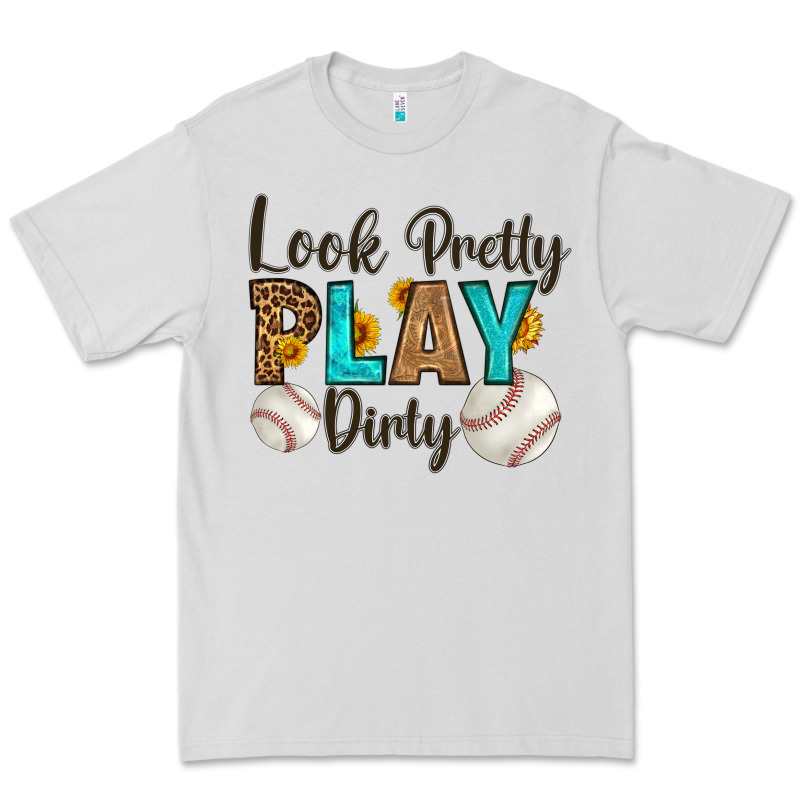 Look Pretty  Play Dirty Premium Tee by HRA Design Shop | Teevron