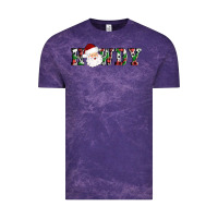 Cloud Purple howdy santa Vintage Tee - AdoDesignShop