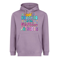 Lavender brother of the birthday princess Heavyweight Hoodie - NancyCooperArtShop