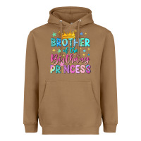 Toasted Coconut brother of the birthday princess Heavyweight Hoodie - NancyCooperArtShop