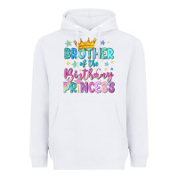 White brother of the birthday princess Heavyweight Hoodie - NancyCooperArtShop