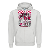Dove Grey pink ghost breast cancer awareness Zipper Hoodie - LillyAllenDesigns