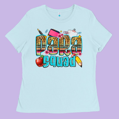 Para Squad Ladies Tee Designed By Zillion Design Studio