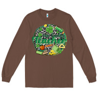 Chestnut one lucky teacher Long Sleeve Tee - MaliasSmallBusiness
