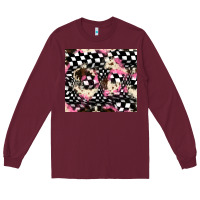 Burgundy race cowhide tumbler Long Sleeve Tee - JahusDesignShop
