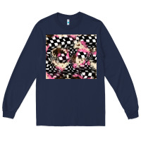Navy race cowhide tumbler Long Sleeve Tee - JahusDesignShop