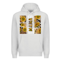 Dove Grey western mother's day mama with cowhide and sunflowers tumbler tbs Premium Hoodie - TumblerDesignByShophia