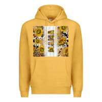 Mustard western mother's day mama with cowhide and sunflowers tumbler tbs Premium Hoodie - TumblerDesignByShophia