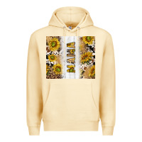 Pina Colada western mother's day mama with cowhide and sunflowers tumbler tbs Premium Hoodie - TumblerDesignByShophia