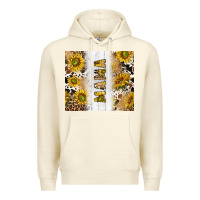 Sandshell western mother's day mama with cowhide and sunflowers tumbler tbs Premium Hoodie - TumblerDesignByShophia