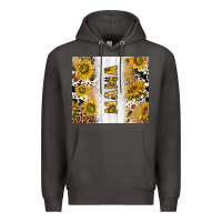 Smoke western mother's day mama with cowhide and sunflowers tumbler tbs Premium Hoodie - TumblerDesignByShophia