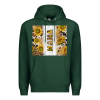 Sports Green western mother's day mama with cowhide and sunflowers tumbler tbs Premium Hoodie - TumblerDesignByShophia