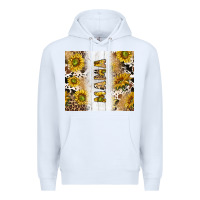 White western mother's day mama with cowhide and sunflowers tumbler tbs Premium Hoodie - TumblerDesignByShophia