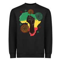 Africa Map Heavyweight Sweatshirt | Teevron