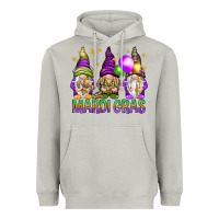 Moon Dust Mardi Gras crew with gnomes Heavyweight Hoodie - NancyCooperArtShop