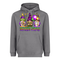 Storm Mardi Gras crew with gnomes Heavyweight Hoodie - NancyCooperArtShop