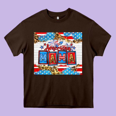 American Mama 20oz Tumbler Heavy Core Tee Designed By Neo Western